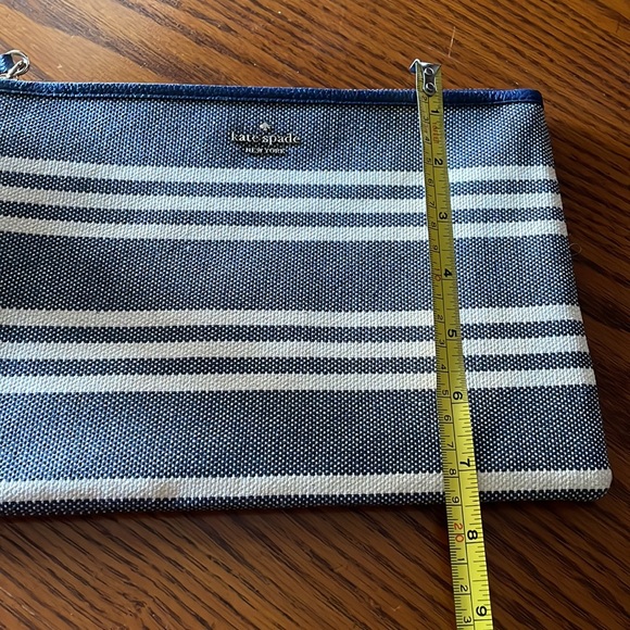 Kate Spade striped pouch - Picture 4 of 5
